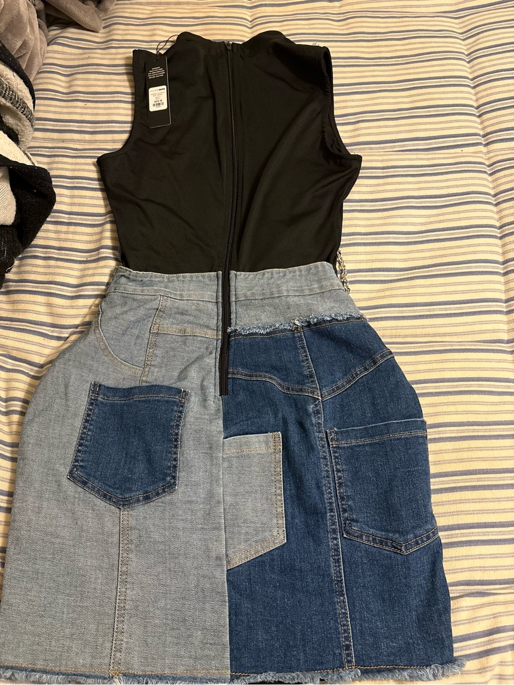 Fashion Nova Damsel in Denim Mini Dress - Picture 2 of 11